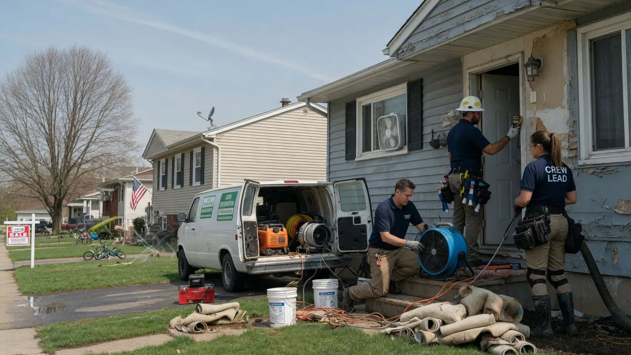 Flood Cleanup in Bloomfield Hills, MI near me